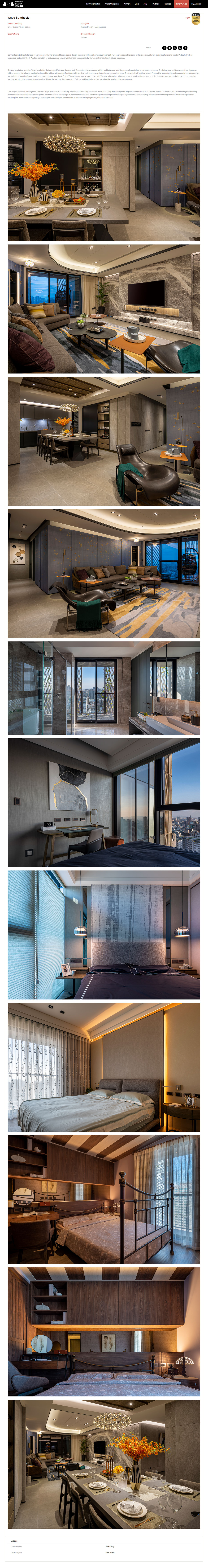 大圓空間設計_2023 London Design Awards [ Wayo Synthesis ] Gold Winner照片2